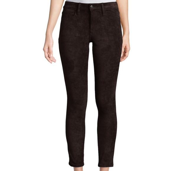 Joe's Jeans Denim - Joes Jeans "The Icon" Ankle Suede Skinny Jeans